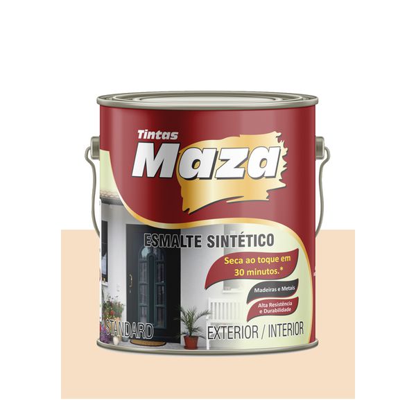 MAZA ESMALTE SINTÉTICO BRILHANTE AREIA 3,6L