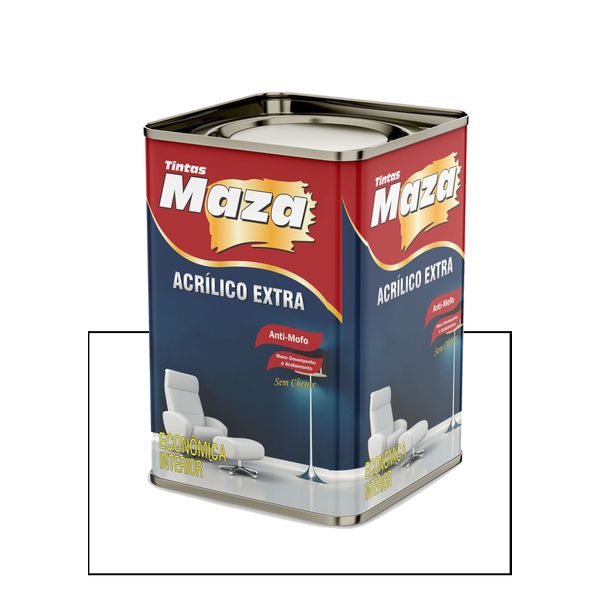 MAZA ACRÍLICO EXTRA BRANCO 18L