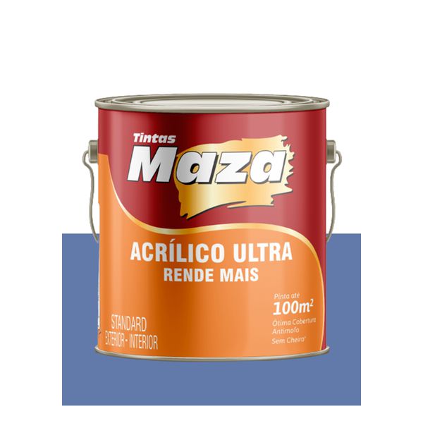 MAZA ACRÍLICO ULTRA AZUL ATLÂNTICO 3,6L