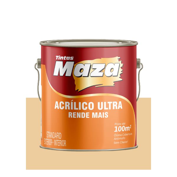 MAZA ACRÍLICO ULTRA PESSEGO 3,6L