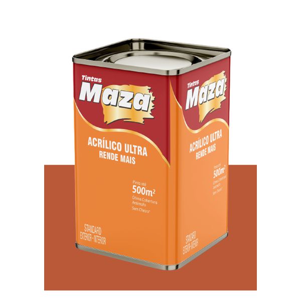 MAZA ACRÍLICO ULTRA TOMATE SECO 18L