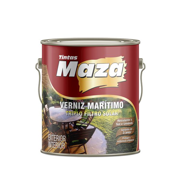 MAZA VERNIZ MARÍTIMO ACETINADO NATURAL 3,6L