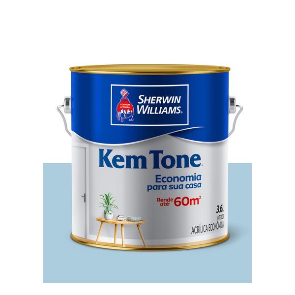 KEMTONE ACRÍLICO FOSCO AZUL CÉU 3,6L