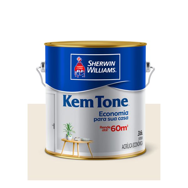 KEMTONE ACRÍLICO FOSCO BIANCO SERENO 3,6L