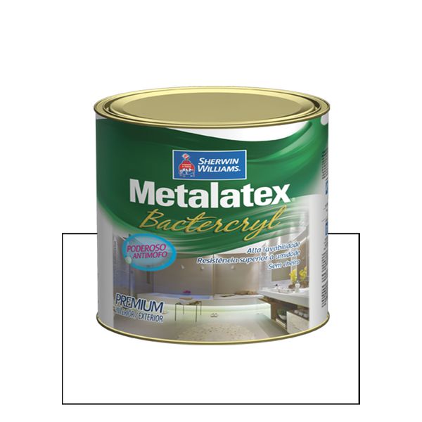 METALATEX BACTERCRYL BRANCO 900ML