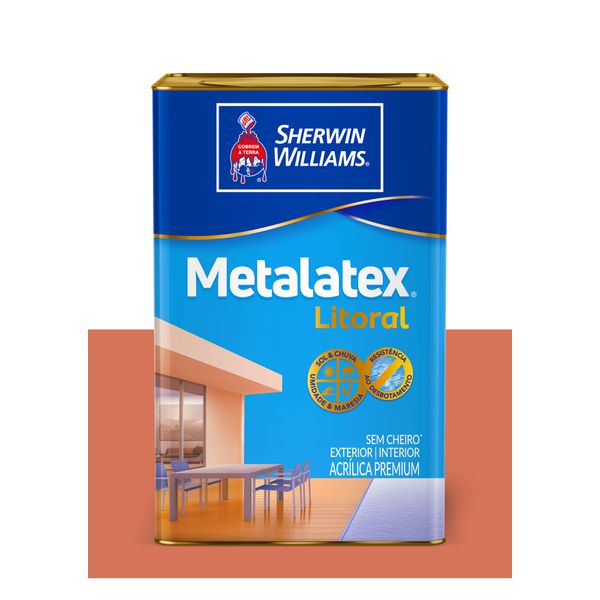 METALATEX LITORAL ACETINADO TERRACOTA 18L