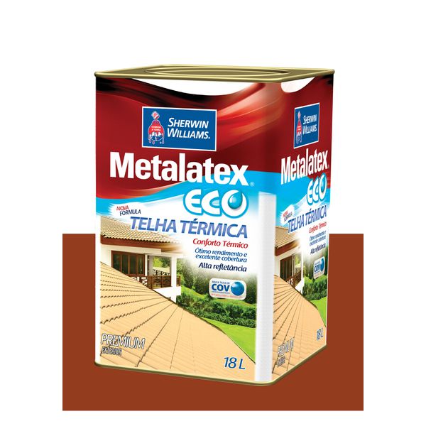 METALATEX RESINA ECO IMPERMEABILIZANTE VERMELHO ÓXIDO 18L