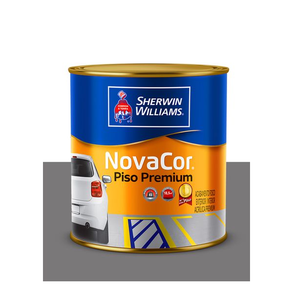 NOVACOR PISO MAIS RESISTENTE CINZA 900ML