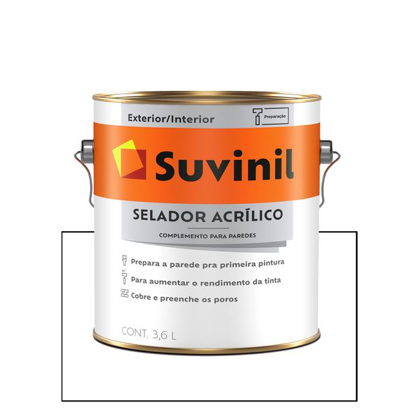 SUVINIL SELADOR ACRÍLICO 3,6L