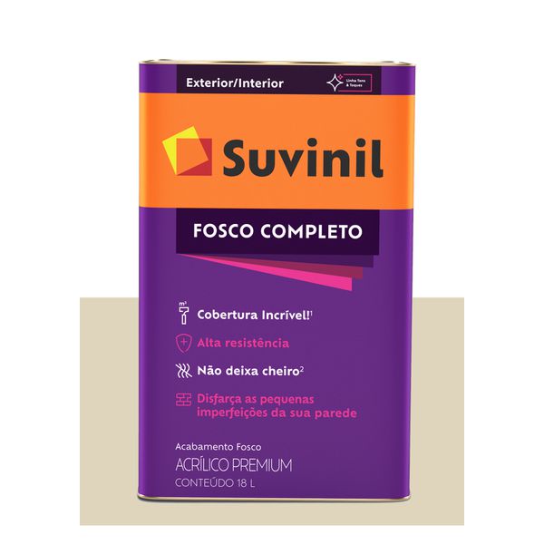 SUVINIL ACRILICO FOSCO COMPLETO PALHA 18L