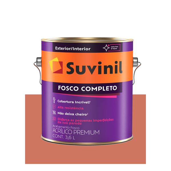 SUVINIL ACRILICO FOSCO COMPLETO TÂMARA 3,6L