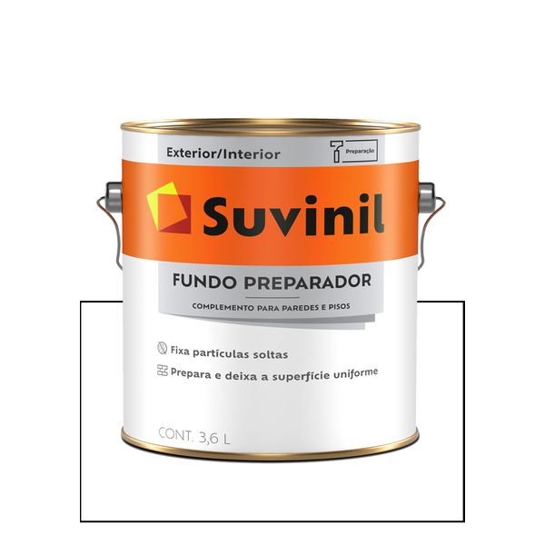 SUVINIL FUNDO PREPARADOR BASE ÁGUA 3,6L