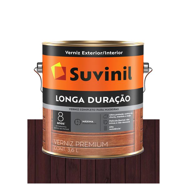 SUVINIL VERNIZ ULTRA PROTEÇÃO MOGNO 3,6L