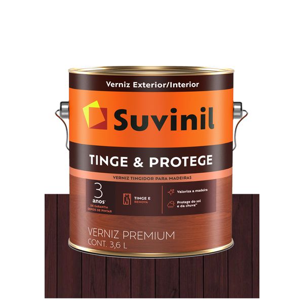 SUVINIL VERNIZ TINGIDOR MOGNO 3,6L