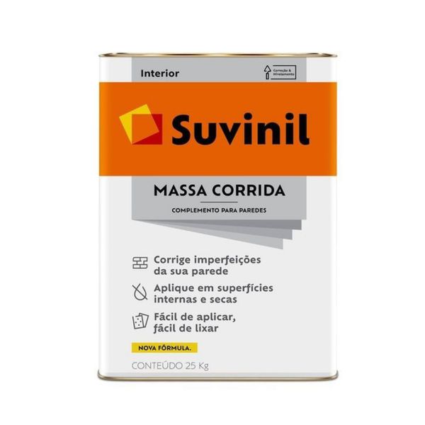 Suvinil Massa Corrida Lata 25kg 