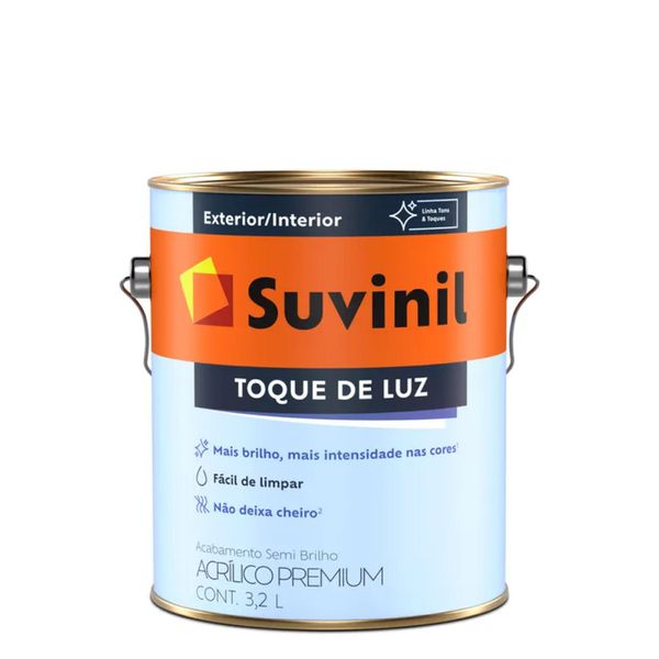 Suvinil Toque De Luz Premium Branco 3,6L