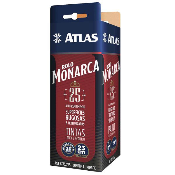 Rolo Lã Sint Monarca 23cm (La 25cm) Atlas 