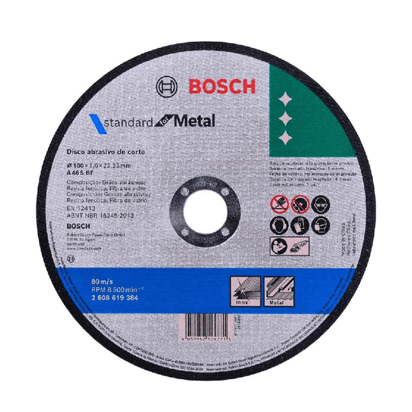 Disco Corte Inox Expert 180x1,6x 22,23mm Bosch