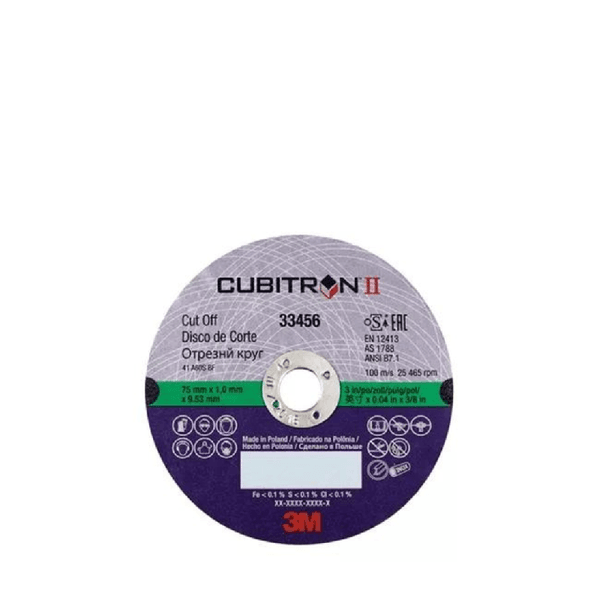 Disco Corte Cubitron II 75X1X9.53MM 3M