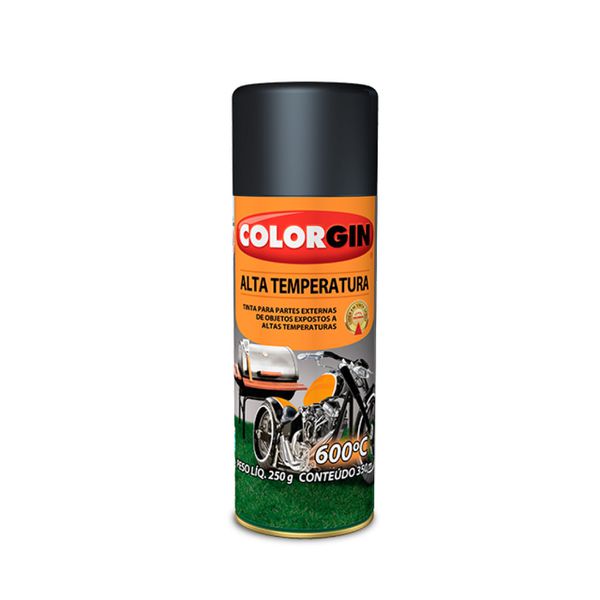 Tinta Em Spray de Alta Temperatura Colorgin