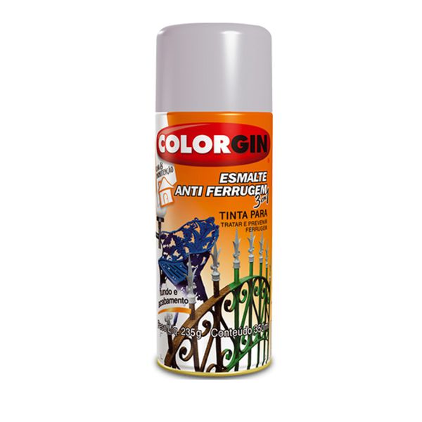 Tinta Em Spray Esmalte Anti Ferrugem Colorgin