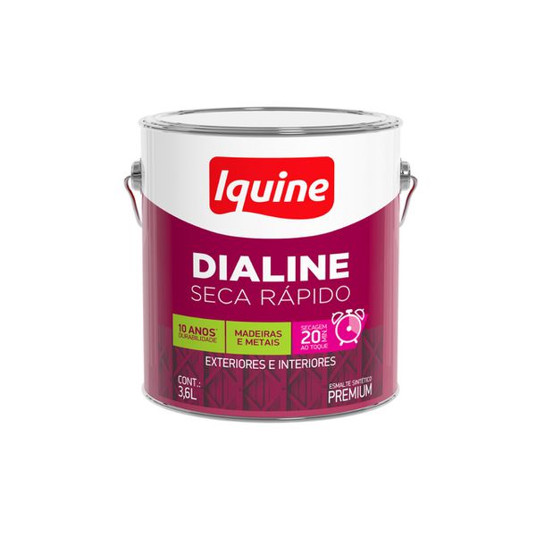 Dialine Esmalte Seca Rápido 3,6L Iquine