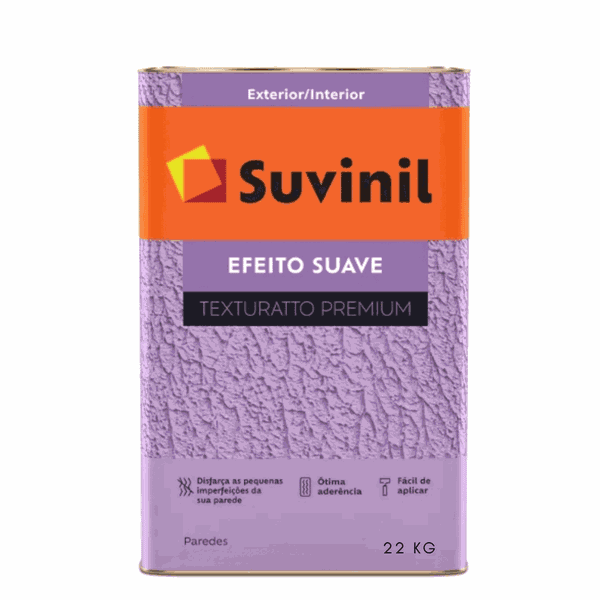 Massa de Efeito Suave Branca 22KG Suvinil