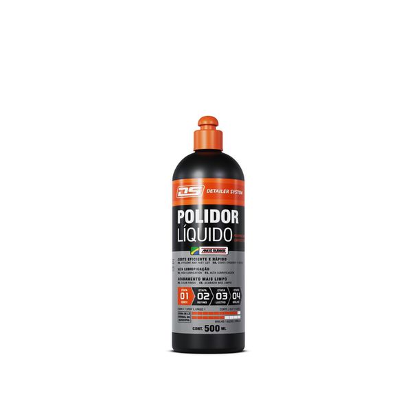 Polidor Líquido 0,5L Maxi Rubber