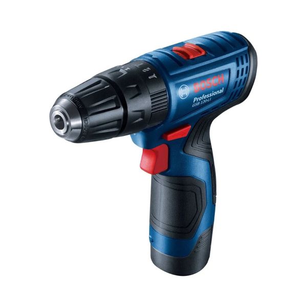 Parafusadeira Furadeira de Impacto 12v GSB 120-LI Com Maleta e Bateria Bosch