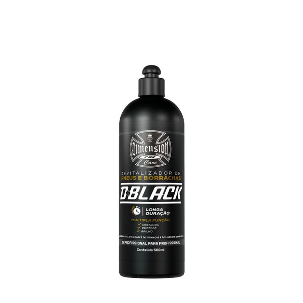 D Black Revitalizador de Pneus 500ml Dimension