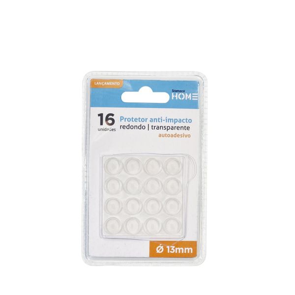 Protetor Anti-Impacto Pvc Redondo 13mm Com 16pcs Stamaco