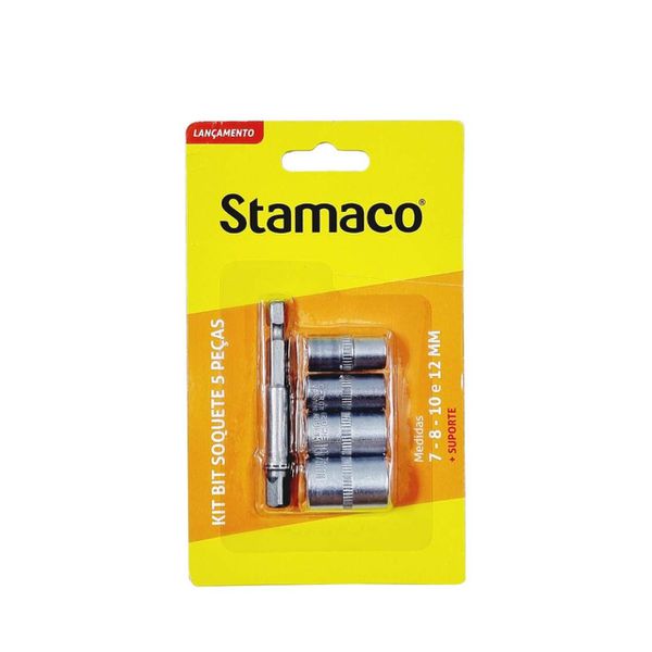Kit Soquete 5 Peças Stamaco