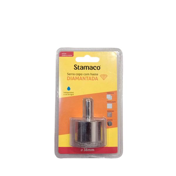 Serra Copo Diamantada 38mm Stamaco