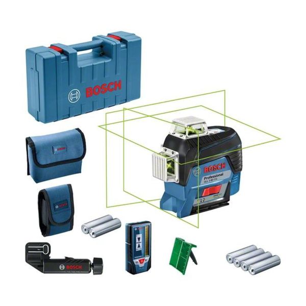 Nível Laser De Linhas GLL 3-80 (12 Linhas) Com Receptor Bosch