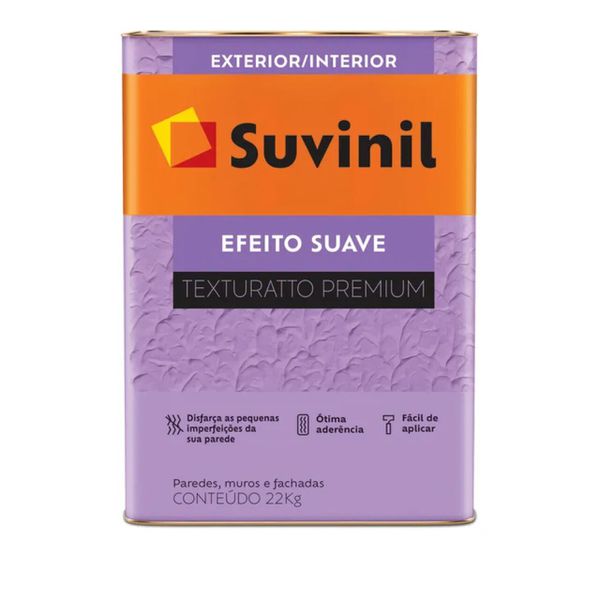 Massa de Efeito Suave Branca 22KG Suvinil