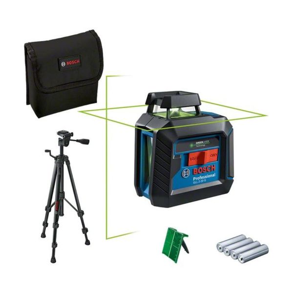 Nível Laser de Linha GLL 2-20 G + Tripé BT 150 Bosch