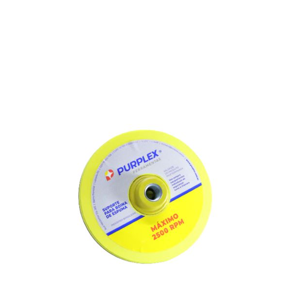 Disco Com Velcro Para Boina Espuma De 6 Polegadas Purplex