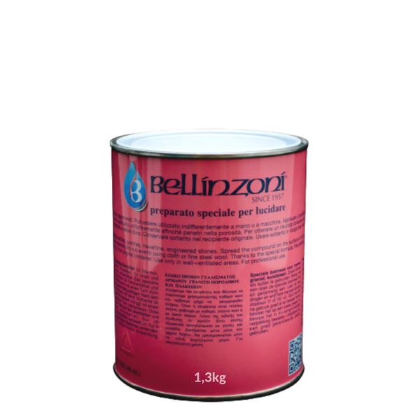 Pasta P/Polimento Incolor 1,3kg Bellinzoni