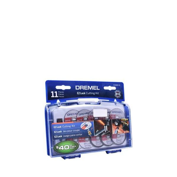 Kit De Corte Ez Lock Com 11 Pecas Dremel