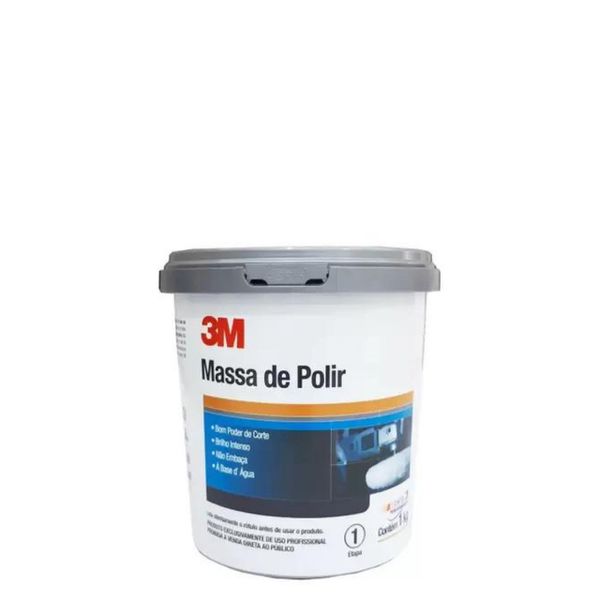 Massa para polir Nº 2 (Base D Água) 1kg 3M