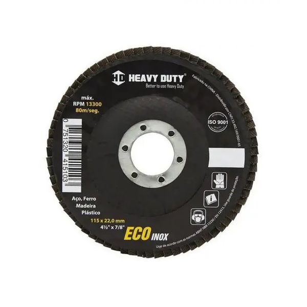 Disco Flap Ecoinox 4.1/2