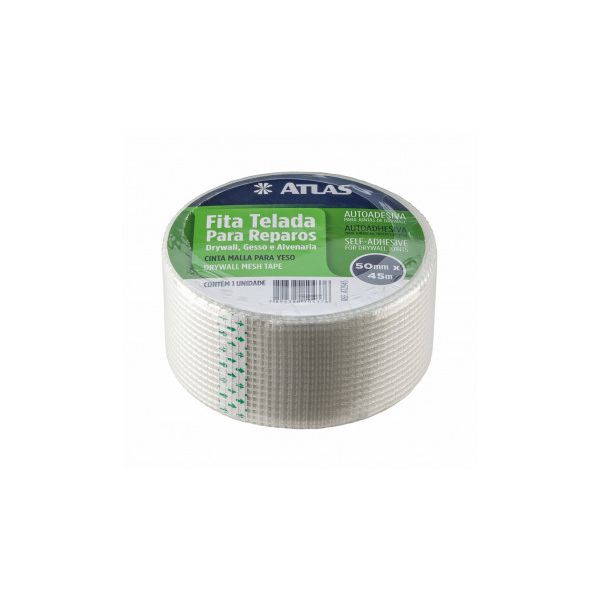 Fita Telada Para Reparos 50mmx45m Atlas