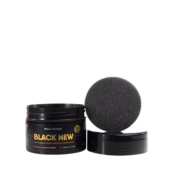 Revitalizador E Impermeabilizador Black New 200g New Polish