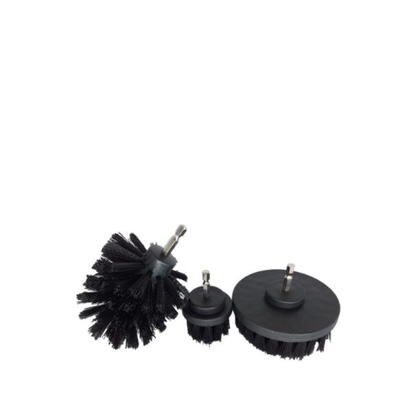 Kit 3 Escovas Agressivas De Limpeza Para Furadeira Sigma