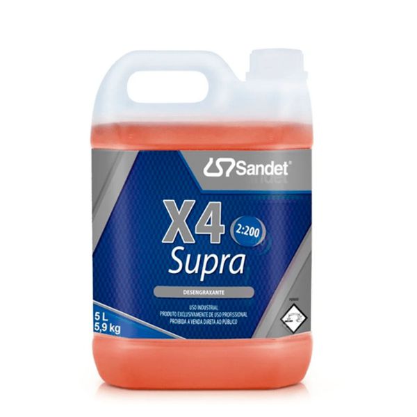 Desengraxante X4 Supra 5L Sandet