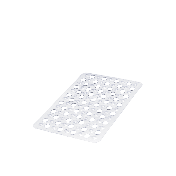 Tapete Banho 48x32cm Plástico Transparente Primafer Atlas