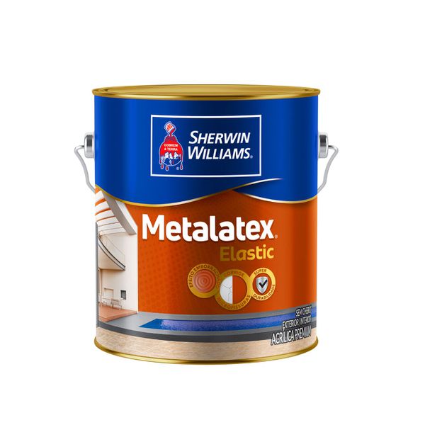 Metalatex Elastic Semiacetinado Branco 3,6L Sherwin Williams