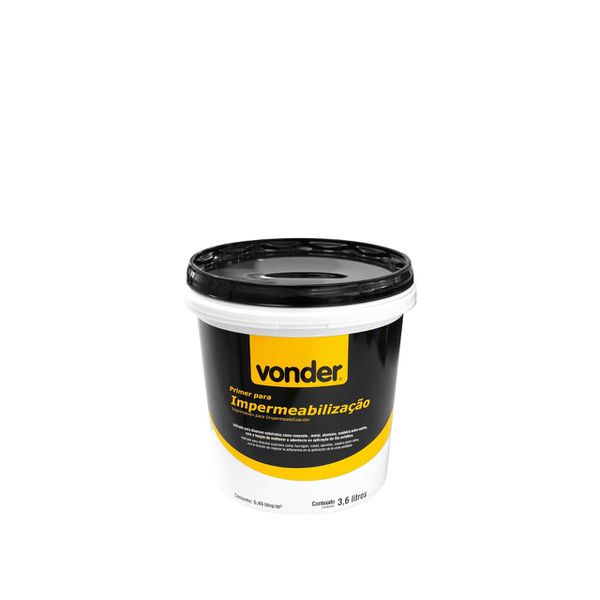 Primer Para Impermeabilização 3,6L Vonder