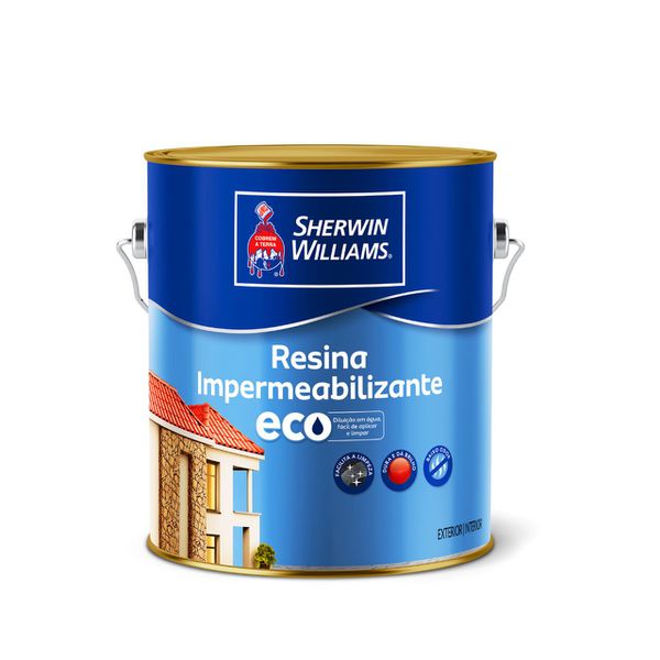 Eco Resina Impermeabilizante Incolor 3,6L Sherwin Williams