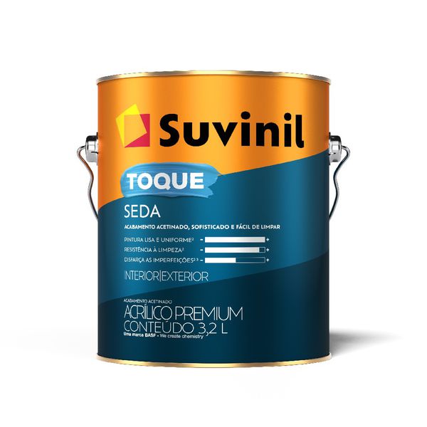 Suvinil Toque De Seda Branco Neve 3,6L